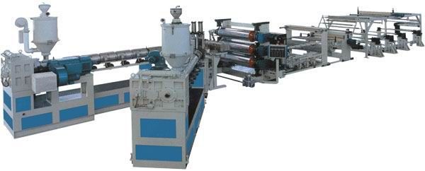 PBT/PP/ABS/HIPS sheet extrusion/co-extrusion line